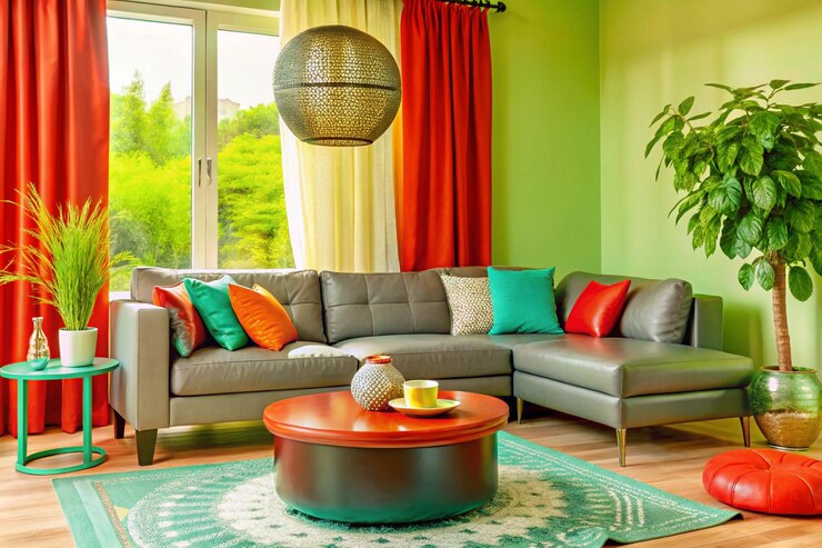 Fresh Living Room Colour Ideas for 2024: Transform Your Space with Nevis Paints